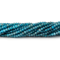 3mm Multi Tonal Apatite Micro faceted rondelle beads 13 inch 155 pieces (ONLINE ORDER ONLY)