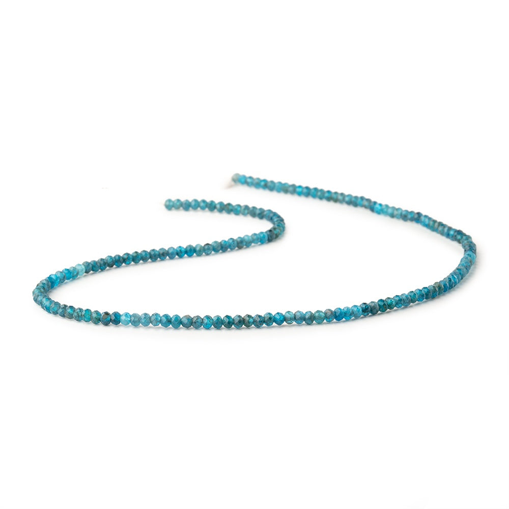 3mm Multi Tonal Apatite Micro faceted rondelle beads 13 inch 155 pieces (ONLINE ORDER ONLY)