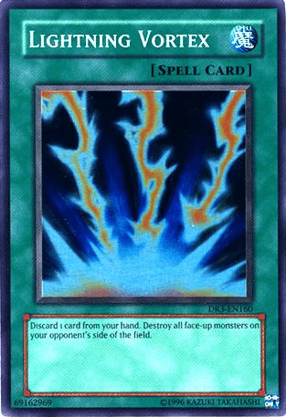 Lightning Vortex [DR3-EN160] Super Rare (ONLINE ORDER ONLY)