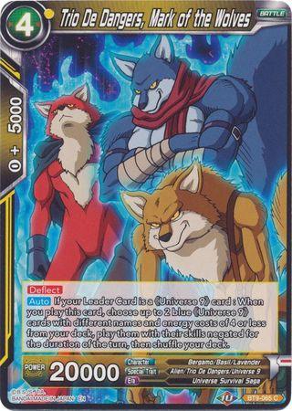 Trio De Dangers, Mark of the Wolves (Reprint) (BT9-065) [Battle Evolution Booster] (ONLINE ORDER ONLY)