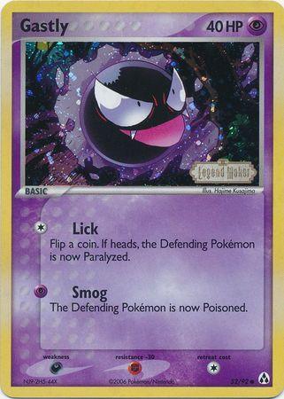 Gastly (52/92) (Stamped) [EX: Legend Maker] (Online Only)