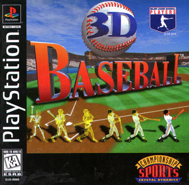 3D Baseball (Playstation) (Online Only)