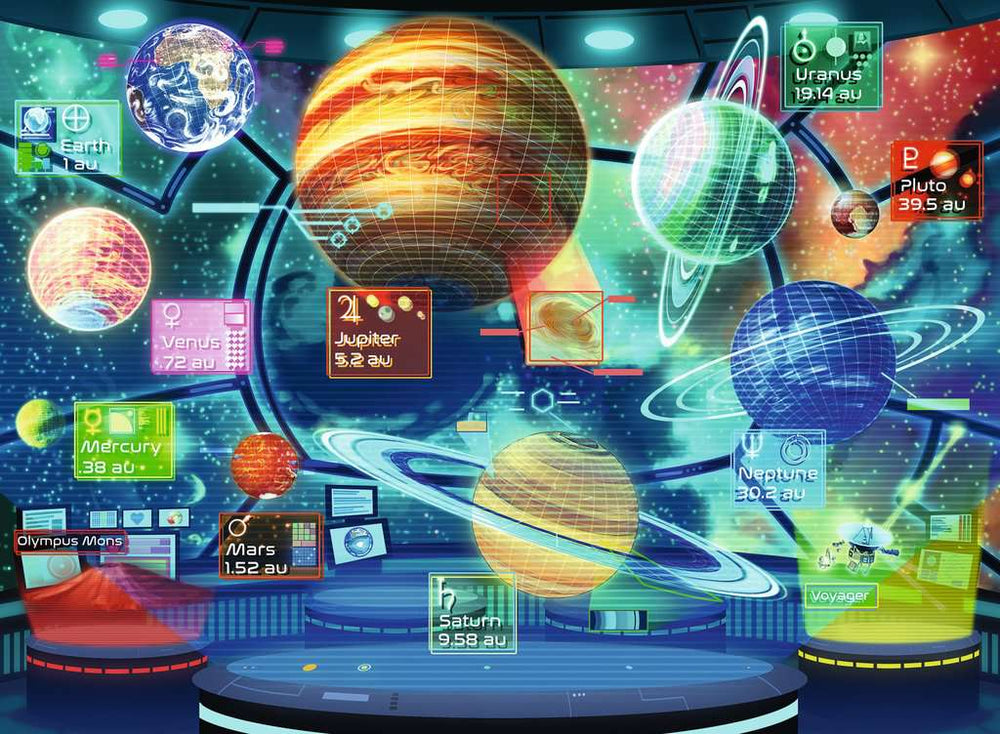 Puzzle: Planet Holograms (ONLINE ORDER ONLY)