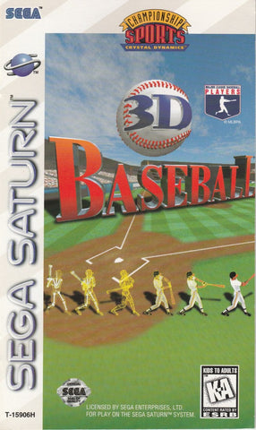 3D Baseball (Sega Saturn) (Online Order Only)
