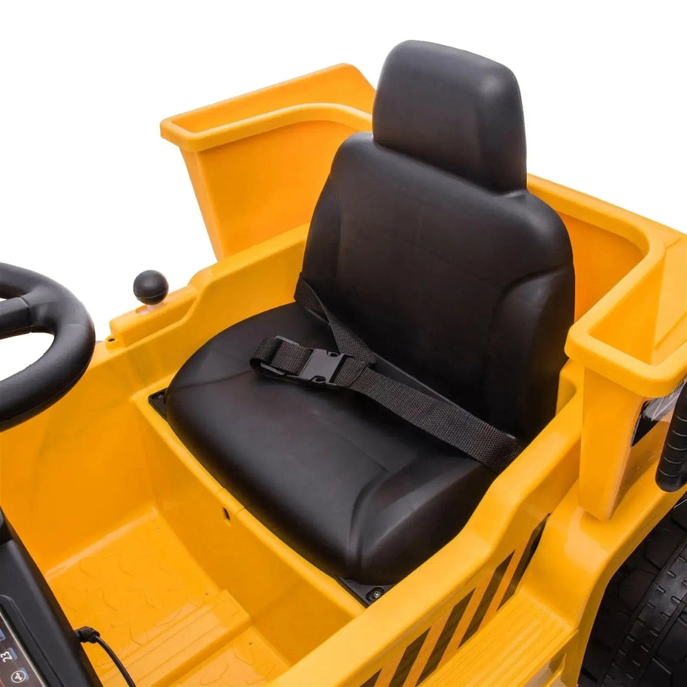 12V CAT Electric Dump Truck 1 Seater Ride-On (ONLINE ORDER ONLY)