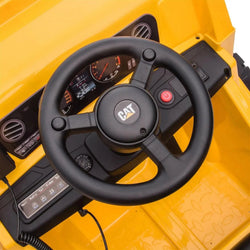 12V CAT Electric Dump Truck 1 Seater Ride-On (ONLINE ORDER ONLY)