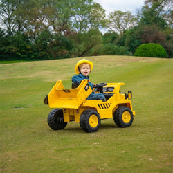 12V CAT Electric Dump Truck 1 Seater Ride-On (ONLINE ORDER ONLY)