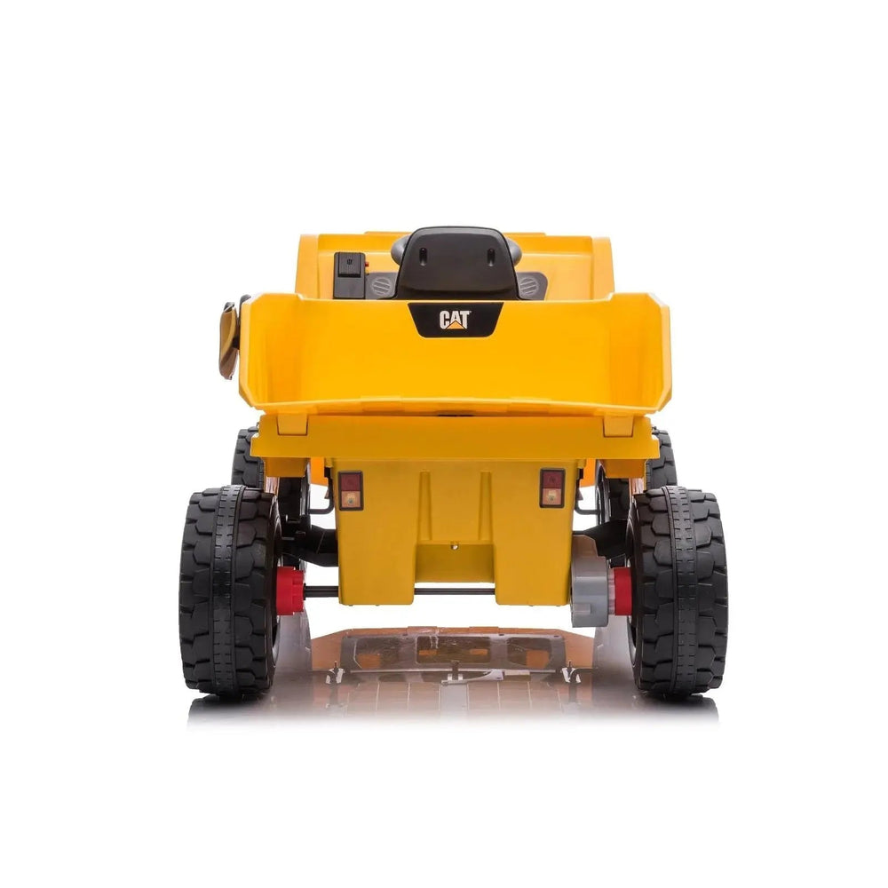 12V CAT Electric Dump Truck 1 Seater Ride-On (ONLINE ORDER ONLY)