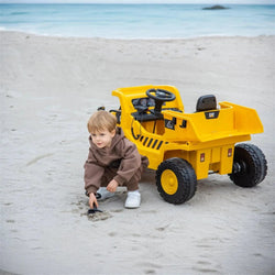 12V CAT Electric Dump Truck 1 Seater Ride-On (ONLINE ORDER ONLY)