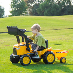 12V Freddo Excavator 1 Seater Ride-on (ONLINE ORDER ONLY)