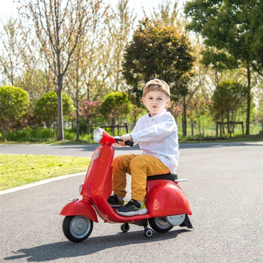12V Kids' Vespa Electric Ride-On Scooter (ONLINE ORDER ONLY)