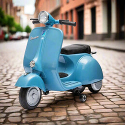 12V Kids' Vespa Electric Ride-On Scooter (ONLINE ORDER ONLY)