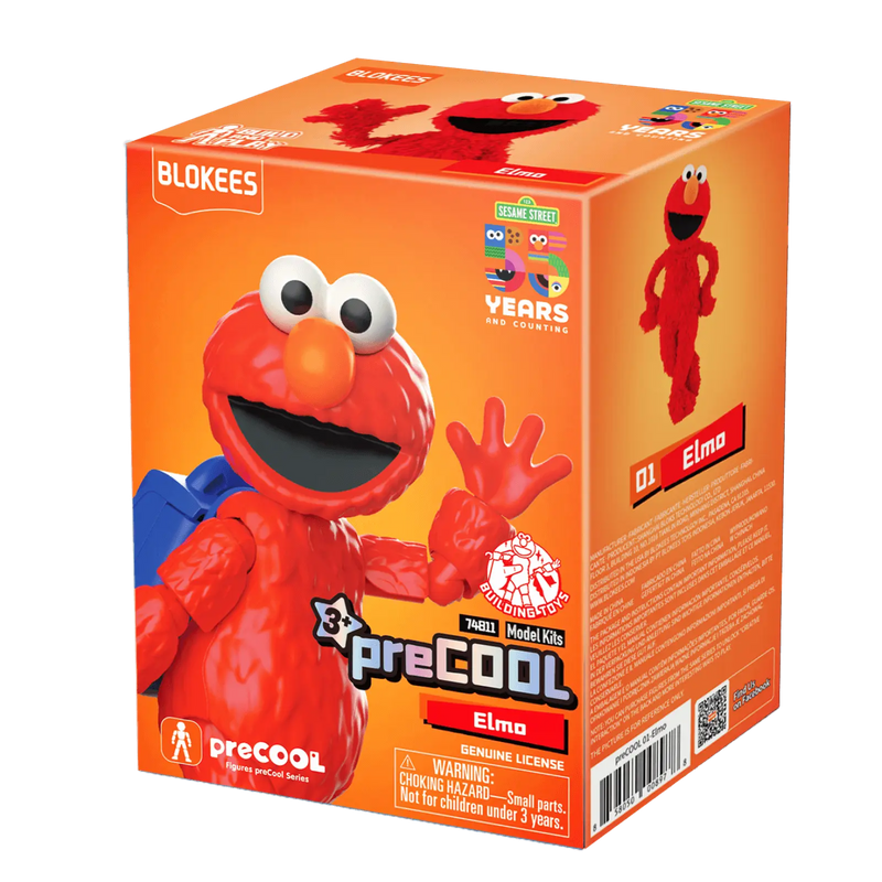 Blokees  Sesame Street: preCOOL - Series 01 - Elmo (ONLINE ORDER ONLY)
