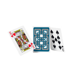 All-Plastic Baron Bridge Playing Card (Slightly Larger Index) - Boxed Double Deck (ONLINE ORDER ONLY)