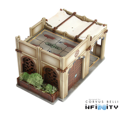 Alcazaba Utility Buildings (2-Pack) — Bare MDF