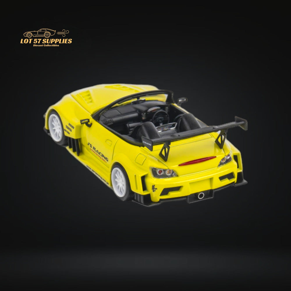 Microturbo Honda S2000 JS Racing Custom in Indy Yellow Pearl 1:64 (ONLINE ORDER ONLY)