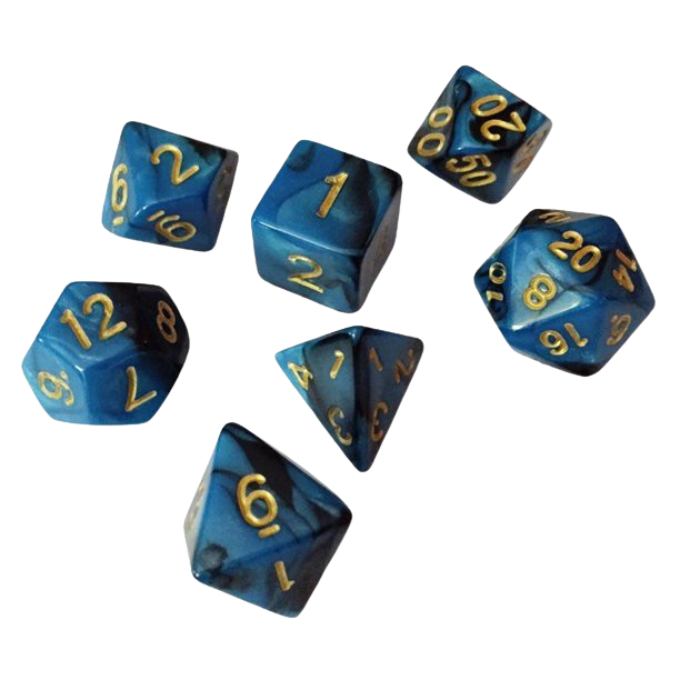 Seven Dice Set (ONLINE ORDER ONLY)