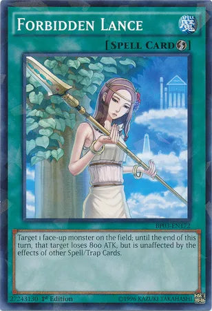 Forbidden Lance [BP03-EN172] Shatterfoil Rare