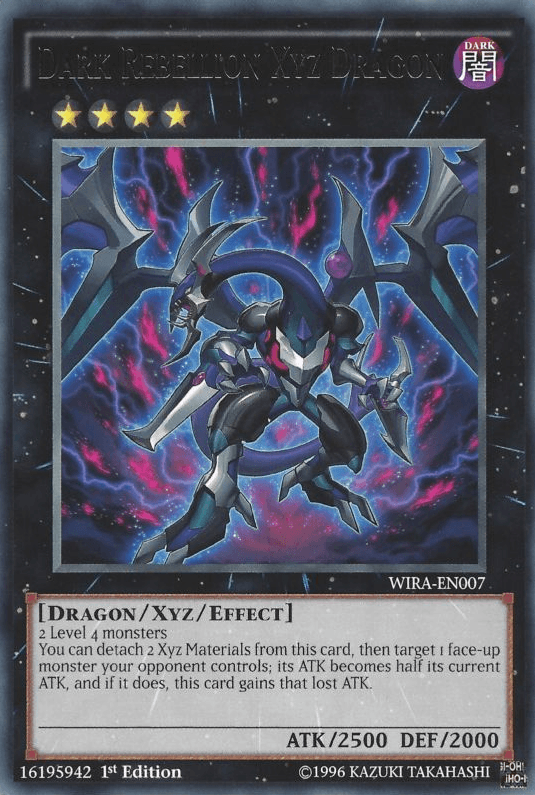 Dark Rebellion Xyz Dragon [WIRA-EN007] Rare (ONLINE ORDER ONLY)