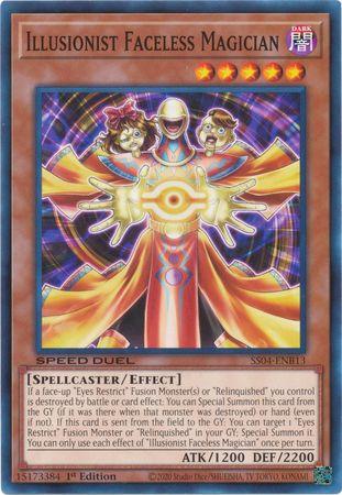 Illusionist Faceless Magician [SS04-ENB13] Common (ONLINE ORDER ONLY)