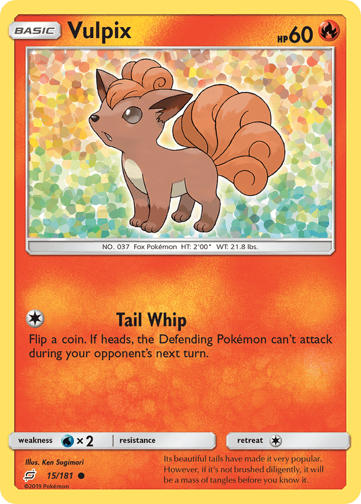 Vulpix (15/181) [Sun & Moon: Team Up] (Online Only)