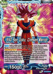 Son Goku // SSG Son Goku, Crimson Warrior (BT16-020) [Realm of the Gods] (ONLINE ORDER ONLY)