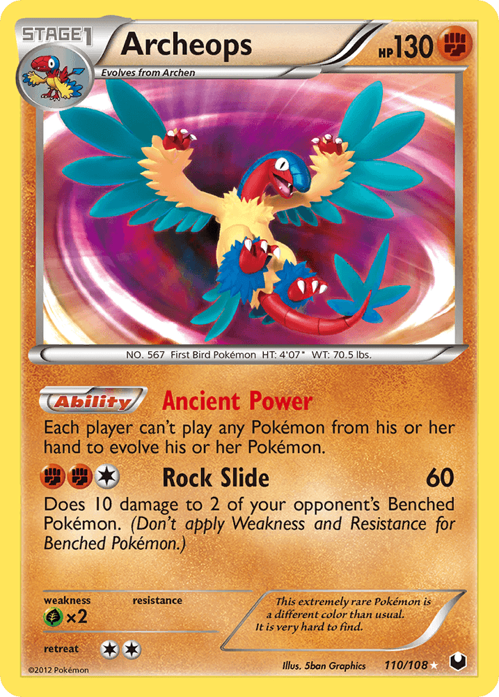 Archeops (110/108) [Black & White: Dark Explorers] (Online Only)