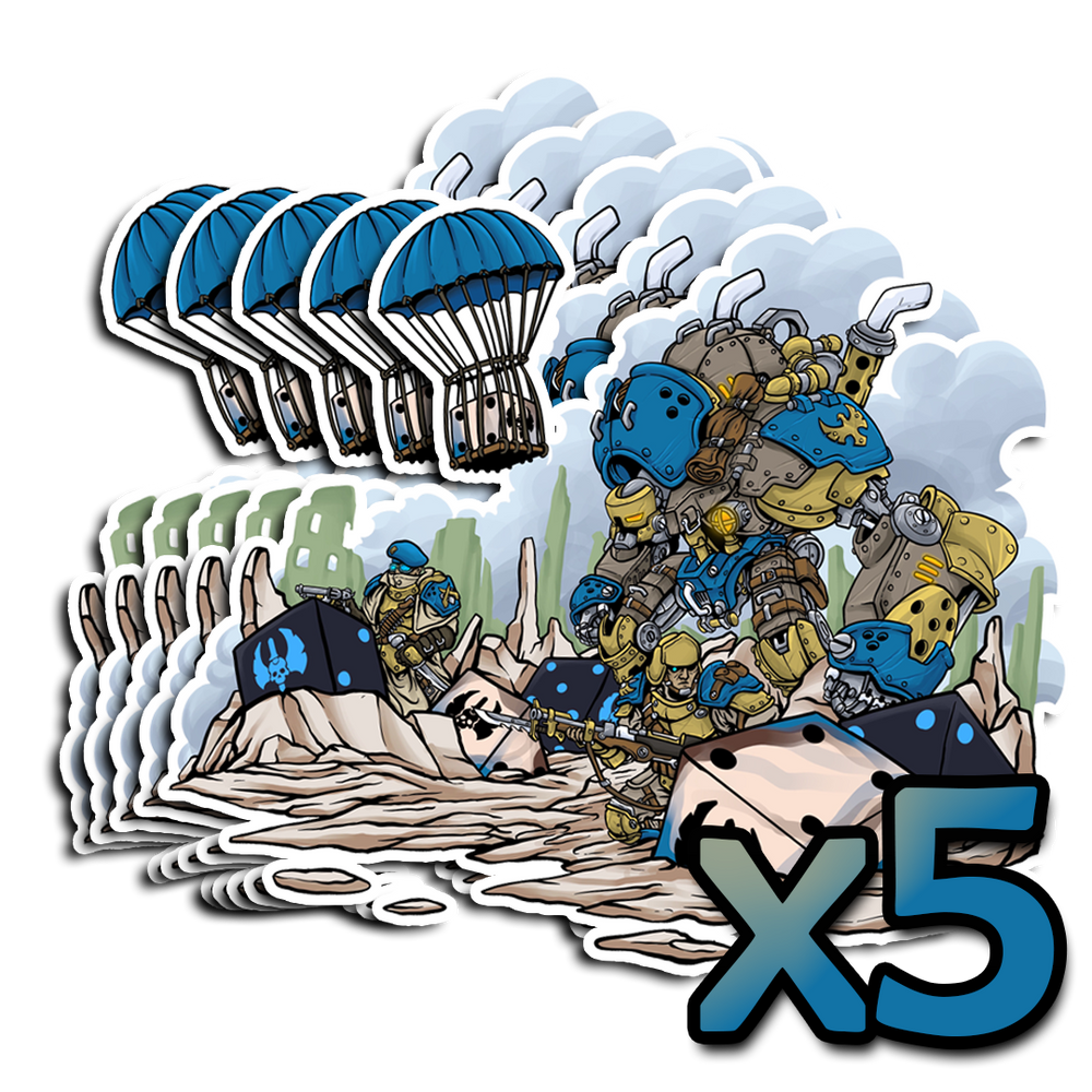 Premium Vinyl Stickers | Officially Licensed Warmachine