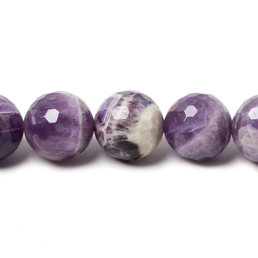 12mm Cape Amethyst faceted rounds 14 inch 32 beads (ONLINE ORDER ONLY)