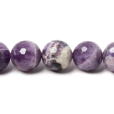12mm Cape Amethyst faceted rounds 14 inch 32 beads (ONLINE ORDER ONLY)