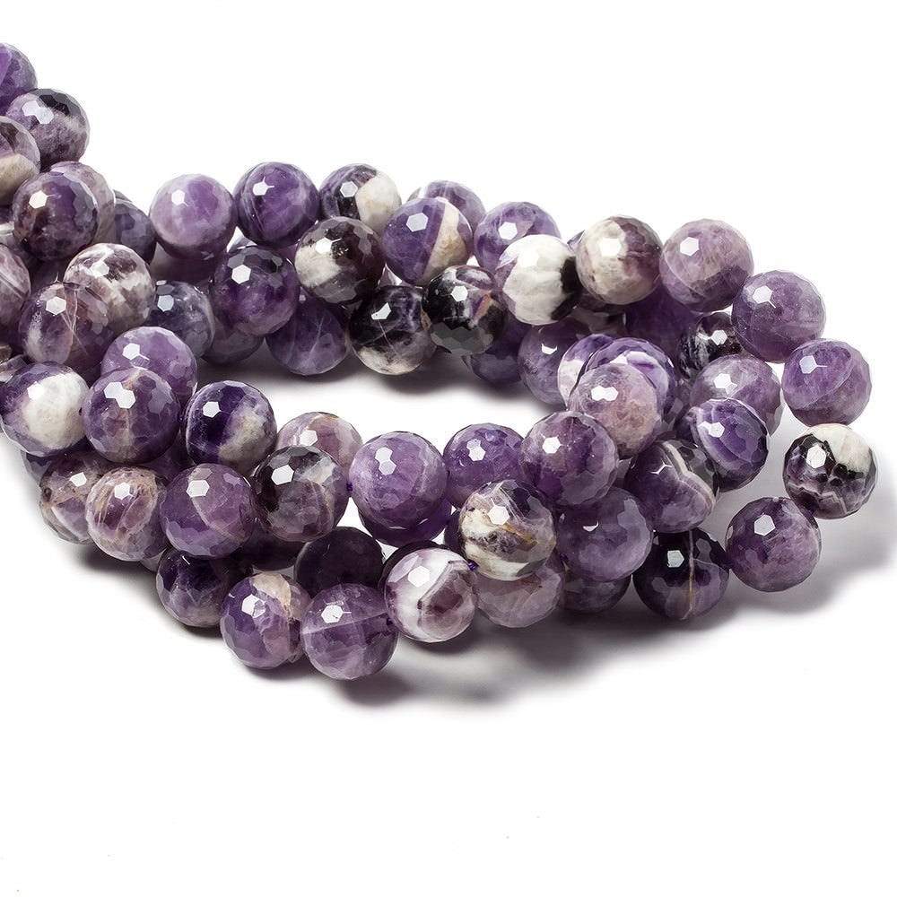 12mm Cape Amethyst faceted rounds 14 inch 32 beads (ONLINE ORDER ONLY)