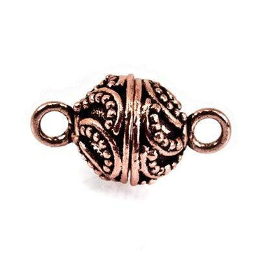 12mm Copper Round Magnetic Clasp *DISCONTINUED* (ONLINE ORDER ONLY)