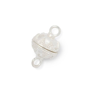 12mm Miligrain Triangle Magnetic Clasp 1 piece (ONLINE ORDER ONLY)