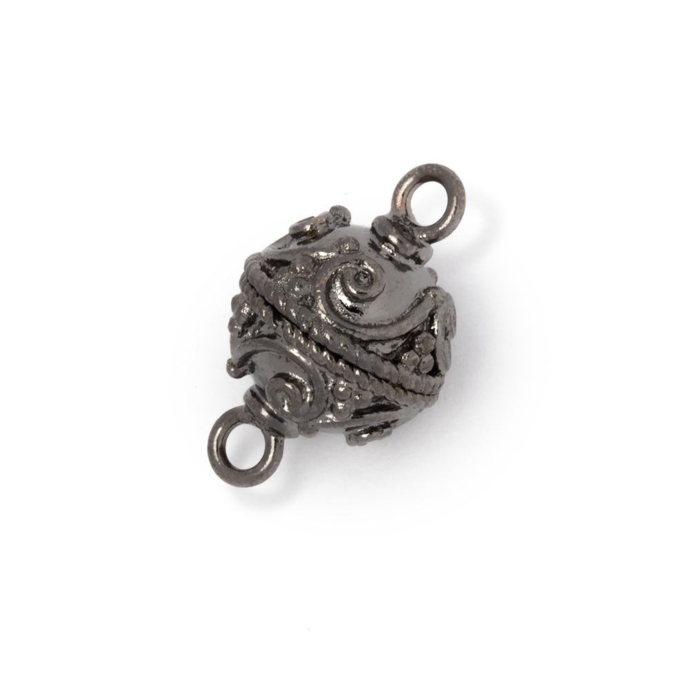 12mm Swirl Design Magnetic Clasp 1 piece (ONLINE ORDER ONLY)