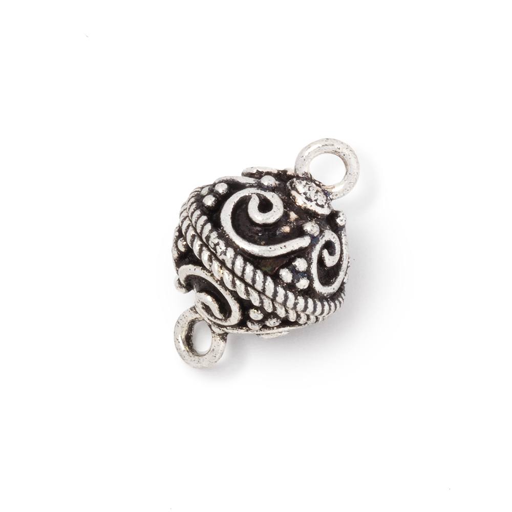 12mm Swirl Design Magnetic Clasp 1 piece (ONLINE ORDER ONLY)