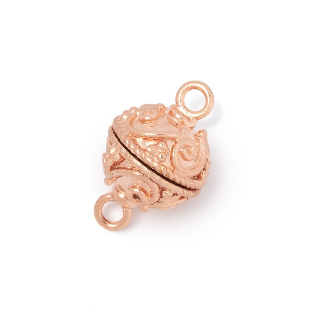 12mm Swirl Design Magnetic Clasp 1 piece (ONLINE ORDER ONLY)