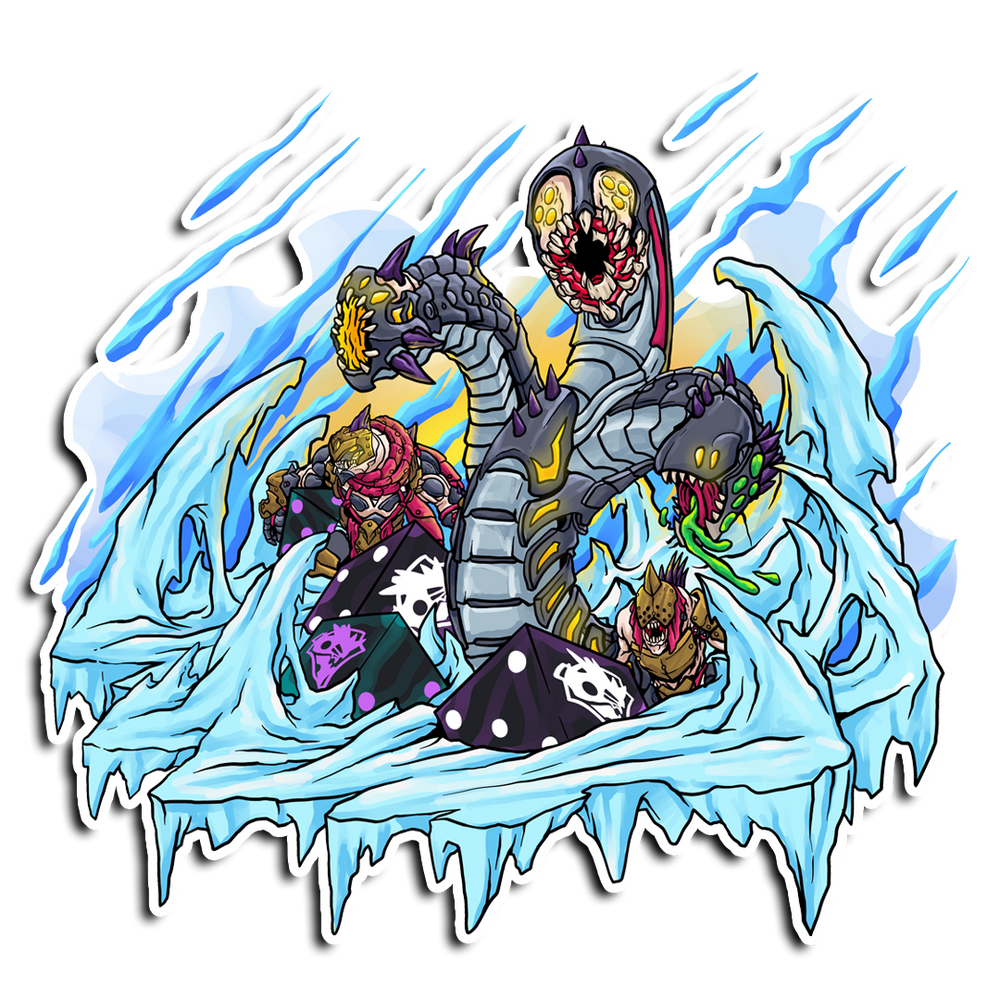 Premium Vinyl Stickers | Officially Licensed Warmachine