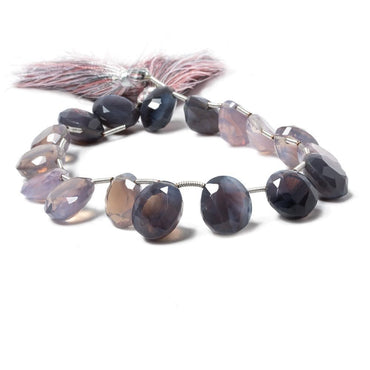 12x10-14x12mm Scapolite pavilion faceted ovals 8.25 inches 9 beads (ONLINE ORDER ONLY)