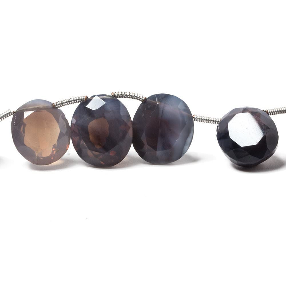 12x10-14x12mm Scapolite pavilion faceted ovals 8.25 inches 9 beads (ONLINE ORDER ONLY)