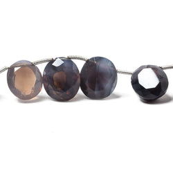 12x10-14x12mm Scapolite pavilion faceted ovals 8.25 inches 9 beads (ONLINE ORDER ONLY)