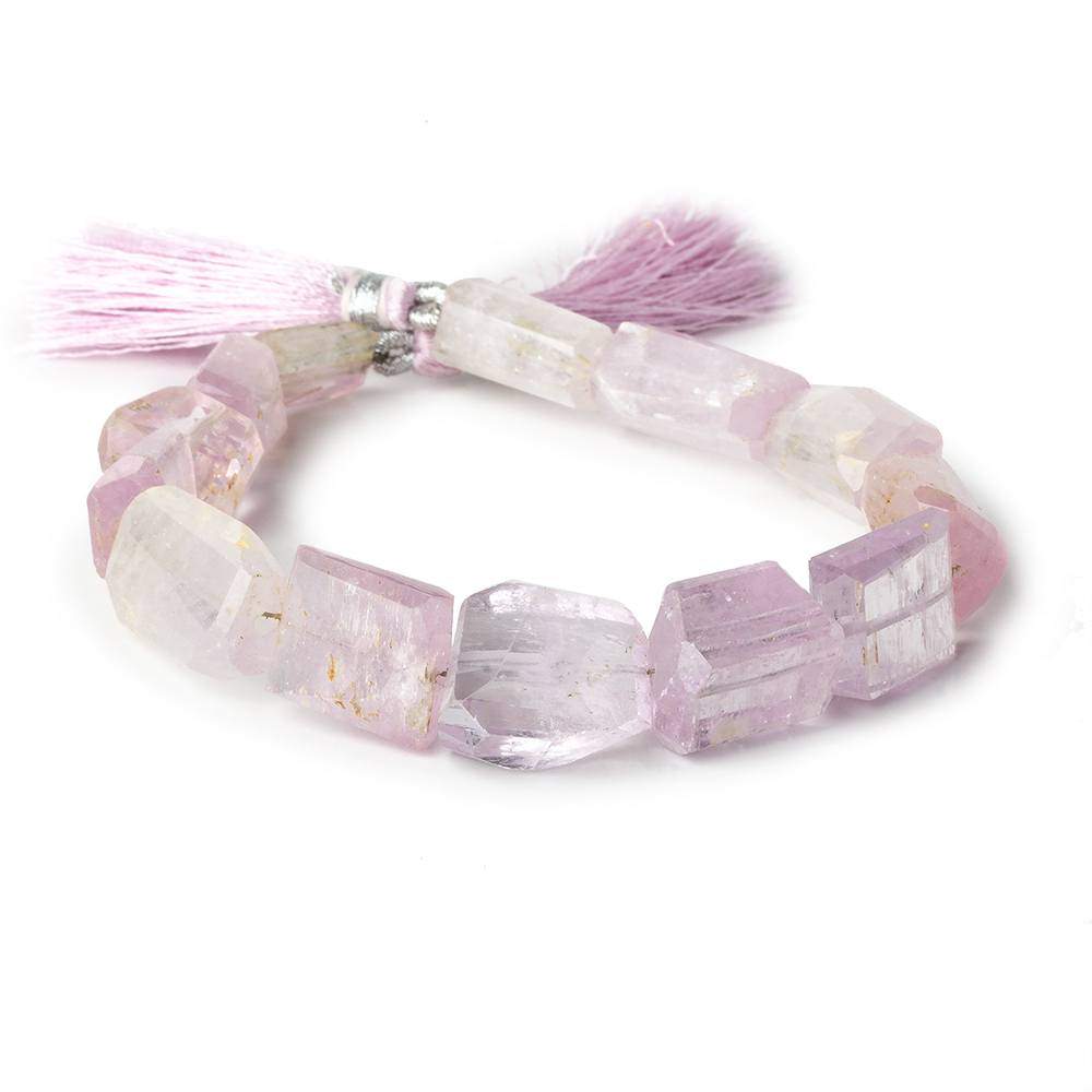 12x10-22x12mm Kunzite Faceted Nugget Beads 8 inch 13 pieces (ONLINE ORDER ONLY)