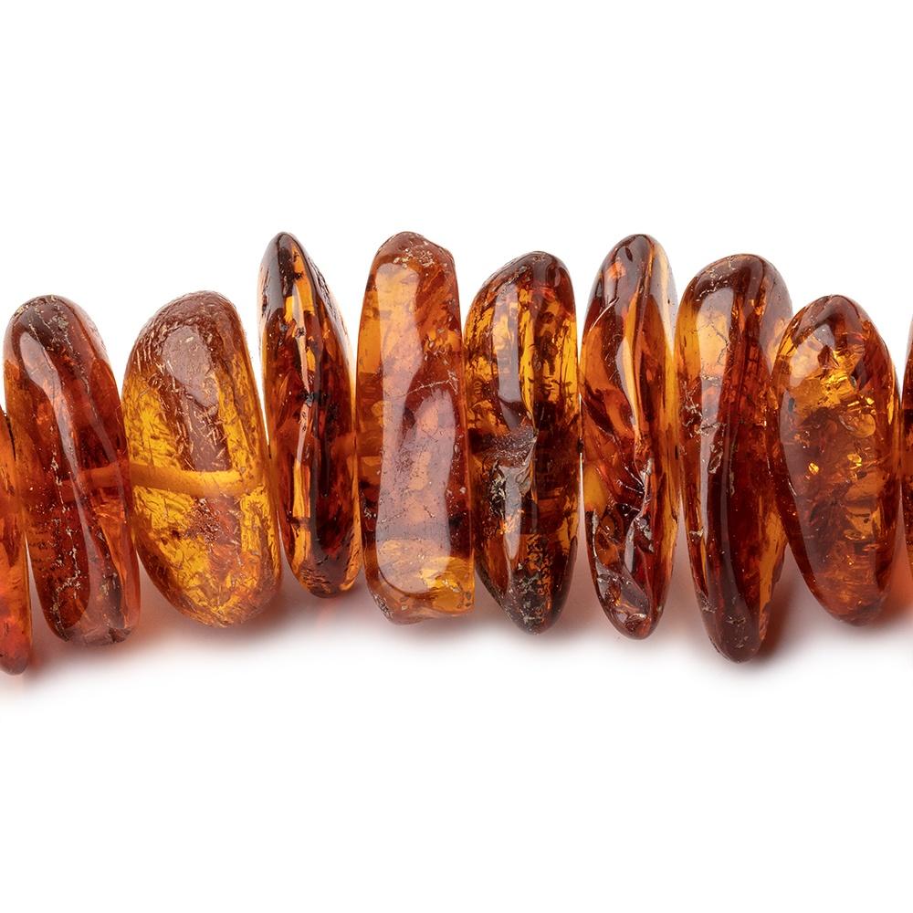 12x10-25x15mm Baltic Amber Plain Nugget Beads 27 inch 139 pieces (ONLINE ORDER ONLY)