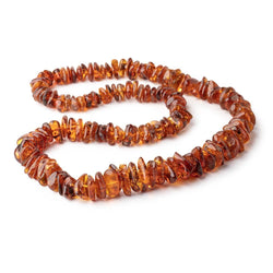 12x10-25x15mm Baltic Amber Plain Nugget Beads 27 inch 139 pieces (ONLINE ORDER ONLY)