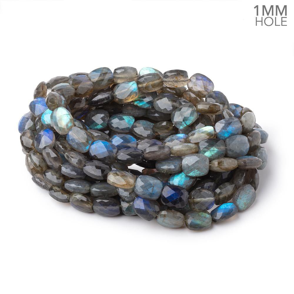 12x10mm Labradorite Faceted Rectangles 18 inch 38 Beads 1mm Hole AA (ONLINE ORDER ONLY)