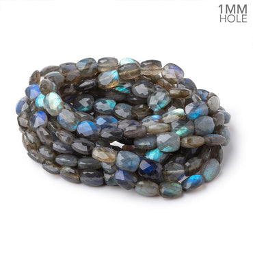 12x10mm Labradorite Faceted Rectangles 18 inch 38 Beads 1mm Hole AA (ONLINE ORDER ONLY)