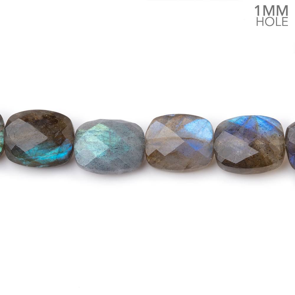 12x10mm Labradorite Faceted Rectangles 18 inch 38 Beads 1mm Hole AA (ONLINE ORDER ONLY)