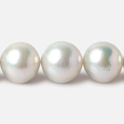 12x11-14.5x14mm Off White Off Round Freshwater Pearls 18 inch 35 pieces AA (ONLINE ORDER ONLY)