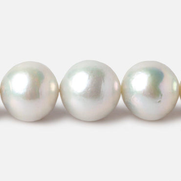 12x11-14.5x14mm Off White Off Round Freshwater Pearls 18 inch 35 pieces AA (ONLINE ORDER ONLY)