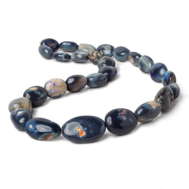 12x11-26x17mm Australian Opal & Matrix Plain Nuggets 18 inch 23 Beads AA (ONLINE ORDER ONLY)