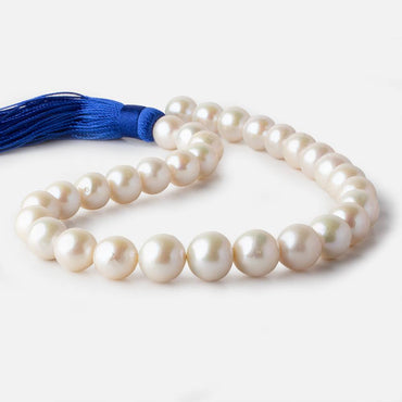 12x12.5-15x14mm Off White Near Round Freshwater Pearl 16 inch 31 pieces A (ONLINE ORDER ONLY)